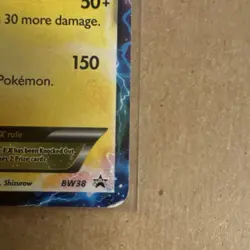 Pokemon TCG Zekrom EX BW38 Black & White Promo Holo 180HP Eng 2012 Shizurow - Image 3