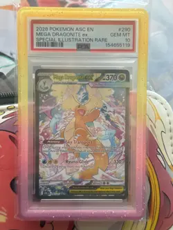 2026 Pokemon Ascended Heroes Mega Dragonite Ex SIR #290/217 PSA 10 GEM MINT - Image 5