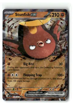 STUNFISK EX 114/217 Double Rare Ascended Heroes NM - Image 2