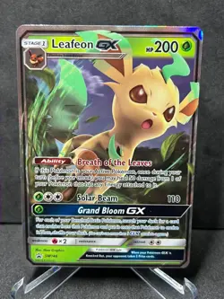 Leafeon GX - SM146 Holo Promo Sun & Moon Promo Pokemon Holo Near Mint - Image 1