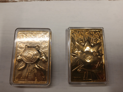 1999 Pokemon 23K Gold Plated Metal Burger King Promotion Set Togepi & Poliwhirl - Image 5