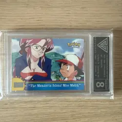 2000 Topps Pokemon TV Series 3 #OR16 Mandarin Island Miss Match | GetGraded 8 - Image 1
