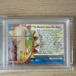 2000 Topps Pokemon TV Series 3 #OR16 Mandarin Island Miss Match | GetGraded 8 - Image 3