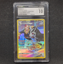 CGC 10 Mightyena TG09/TG30 Astral Radiance Trainer Gallery Holo Eng 2022 - Image 1