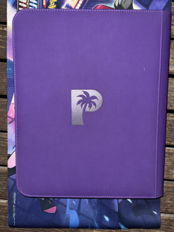 UMBREON Hand Painted Pokemon TCG 9 Pocket Top Loader Binder - Image 2