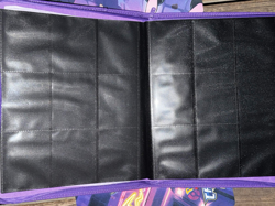 UMBREON Hand Painted Pokemon TCG 9 Pocket Top Loader Binder - Image 3