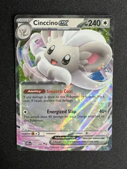 Cinccino ex 073/086 - Mega Evolution Chaos Rising - Pokemon TCG - Image 1