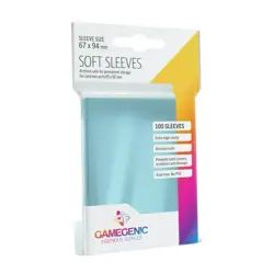Gamegenic Soft Card Sleeves Archival Safe for Storage (67mm x 94mm 100 Sleeves) - Image 1