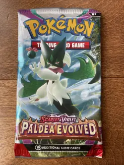 ❤ Pokemon Paldea Evolved Scarlet Violet Sealed Booster Pack RANDOM ART - Image 1