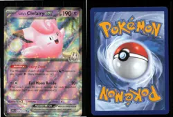 Lillie's Clefairy ex 076/217 Double Rare Ascended Heroes Pokemon Holo Near Mint - Image 3