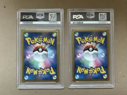 PSA 9 Zekrom EX Reshiram EX BW Promo 159/BW-P 158/BW-P Japanese Pokemon Card JPN - Image 2