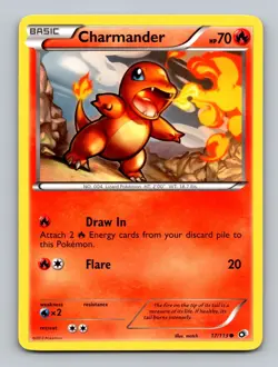 Charmander 17/113 Common Legendary Treasures Pokemon Lightly Played - Image 1