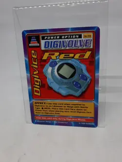 Digimon Card - 1999 Digivolve Red Digivice ST-59 - Bandai Digi Battle Vtg - Image 1
