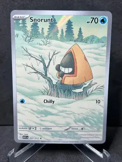 Snorunt 227/217 Illustration Rare Ascended Heroes Pokemon Holo Near Mint - Image 1