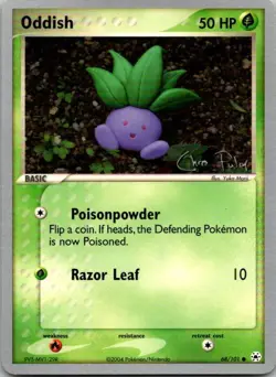 Oddish (Chris Fulop) 68/101 World Championship Deck Pokemon NM - Image 1