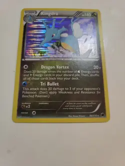 Pokemon Kingdra 84/116 Reverse Holo Rare Plasma Freeze Mint - Image 2