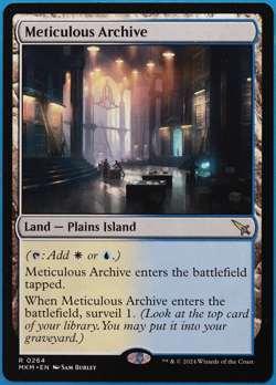 Meticulous Archive Murders at Karlov Manor MINT Land Rare CARD (502926) ABUGames - Image 1