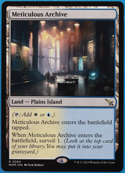 Meticulous Archive Murders at Karlov Manor MINT Land Rare CARD (502925) ABUGames - Image 1