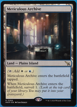 Meticulous Archive Murders at Karlov Manor MINT Land Rare CARD (502924) ABUGames - Image 1