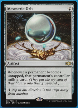 Mesmeric Orb Double Masters MINT Artifact Rare MAGIC CARD (ID# 502922) ABUGames - Image 1
