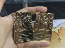 x13 23k Gold Plated Burger King 1999 Cards Charizard, Pikachu, Pokemon Card TCG - Image 5