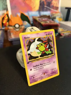 ✨Pokemon TCG Neo Discovery Natu 59/75 1st Edition Vintage Common Card LP✨ - Image 2