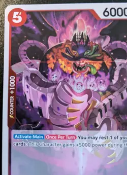 Tot Musica OP06-011 R Foil Rare Wings Of The Captain One Piece Card Game - Image 2