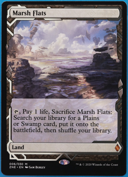 Marsh Flats Zendikar Rising Expeditions MINT Mythic Rare CARD (502921) ABUGames - Image 1