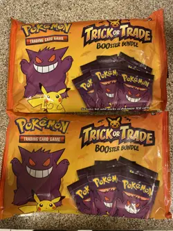 Nintendo Pokemon TCG BOOster Trick Or Trade Trading Card Game - 120 Cards 820650850783 - Image 1