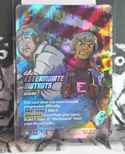 2025 Universus Ninja Turtles Card Game, Exterminate Mutants, Foil #UR TMNT01 - Image 1