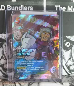 2025 Universus Ninja Turtles Card Game, Exterminate Mutants, Foil #UR TMNT01 - Image 3