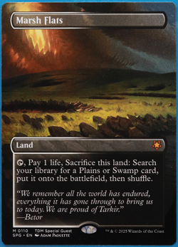 Marsh Flats (110) Special Guests MINT Extended / Full Art CARD (502917) ABUGames - Image 1