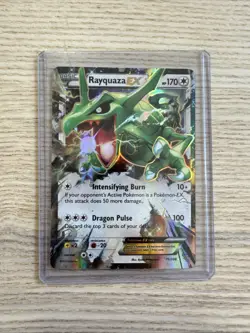 Rayquaza EX 75/108 Roaring Skies XY Pokemon TCG Ultra Rare Holo Card NM - Image 2