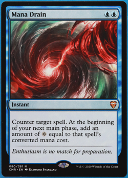 Mana Drain Commander Legends MINT Blue Mythic Rare CARD (502910) ABUGames - Image 1