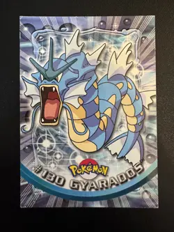 Pokemon Card Gyarados #130 TOPPS Series 3 TV Animation Non-Holo Blue Logo (LP) - Image 1