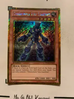 CHRONOMALY TULA GUARDIAN - 1st EDITION PGLD-EN003 ENGLISH Yu-Gi-Oh! CARD GOLD - Image 2
