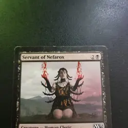 Magic the Gathering MTG Servant of Nefarox (108) Magic 2013 LP TCG CCG - Image 2