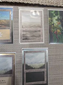 Mtg Magic The Gathering Hand Painted Alter Plains Forest Lot - Image 4