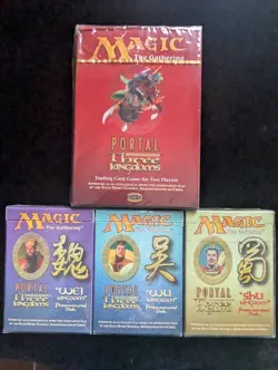 MTG Portal Three Kingdoms WEI, WU, SHU & Starter 1999 sealed bundle (exclusive) - Image 1