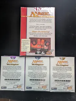 MTG Portal Three Kingdoms WEI, WU, SHU & Starter 1999 sealed bundle (exclusive) - Image 2