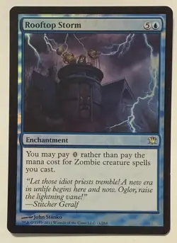 Rooftop Storm Foil - Innistrad MTG - Image 1