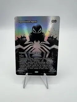 MTG Marvel Spiderman Opposition Agent Borderless Foil 0019 - Image 1