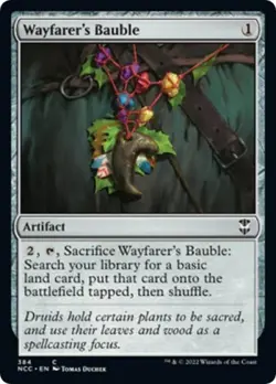 Wayfarer's Bauble - Light Play MTG Commander: Streets of New Capenna - Image 1
