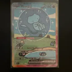 Mew ex SV Paldean Fates 232/091 Special Illustration Rare Full Art Holo ENG - Image 1