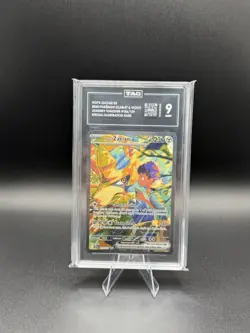 Pokemon 2025 Journey Together Special Illustration Hops Zacian EX 186/159 TAG 9 - Image 1