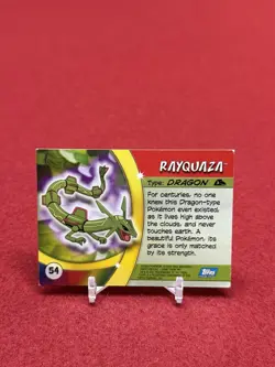 RAYQUAZA #54 NON-HOLO POKEMON TOPPS ADVANCED CHALLENGE 2004 - Image 5