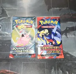 Destined Rivals & Journey Together Sealed Booster Packs (NEW) Pokemon English - Image 1