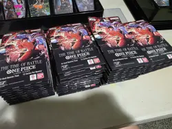 NEW One Piece TCG OP-16 The Time of Battle Sleeved Booster Packs Lot Of 36 - Image 1