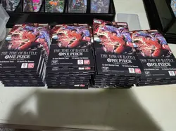 NEW One Piece TCG OP-16 The Time of Battle Sleeved Booster Packs Lot Of 36 - Image 2