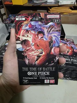 NEW One Piece TCG OP-16 The Time of Battle Sleeved Booster Packs Lot Of 36 - Image 4